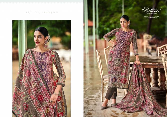 Shayoni By Belliza Viscose Muslin Digital Printed Dress Material Wholesale Shop In Surat